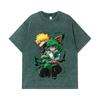275 GSM Washed T-shirts 100% Cotton My Hero Academia V21 Print Unisex Heavy Cotton T Shirt