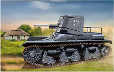 Hobby Boss 1/35 Fighting Vehicle Series German 3.7cm Anti-Tank Self-Propelled Gun 35R(f) Plastic Model Kit 83895