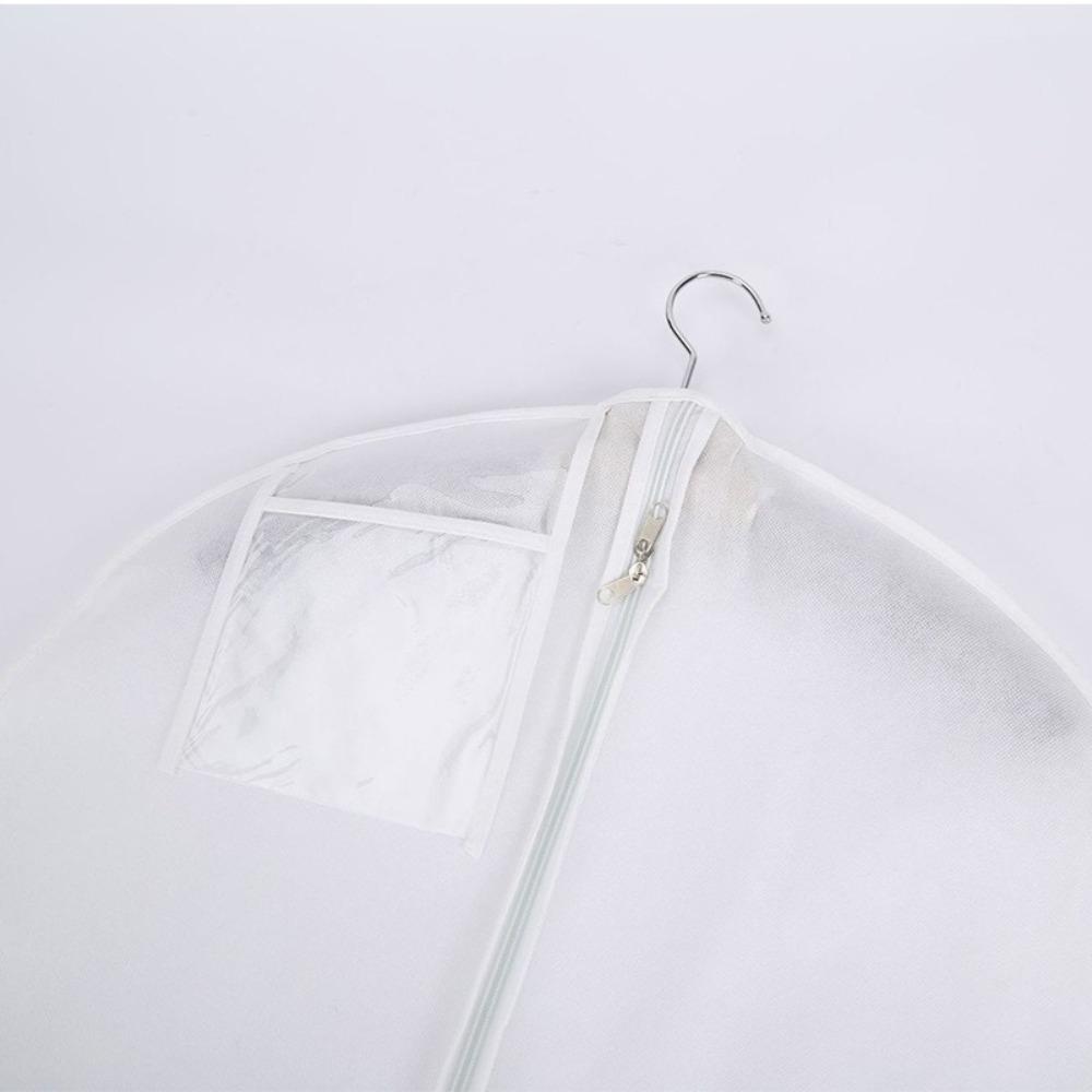 180cm Extra Large Clothing Storage Bag Zipper Long Clothes Protector Case  for Bridal Gown
