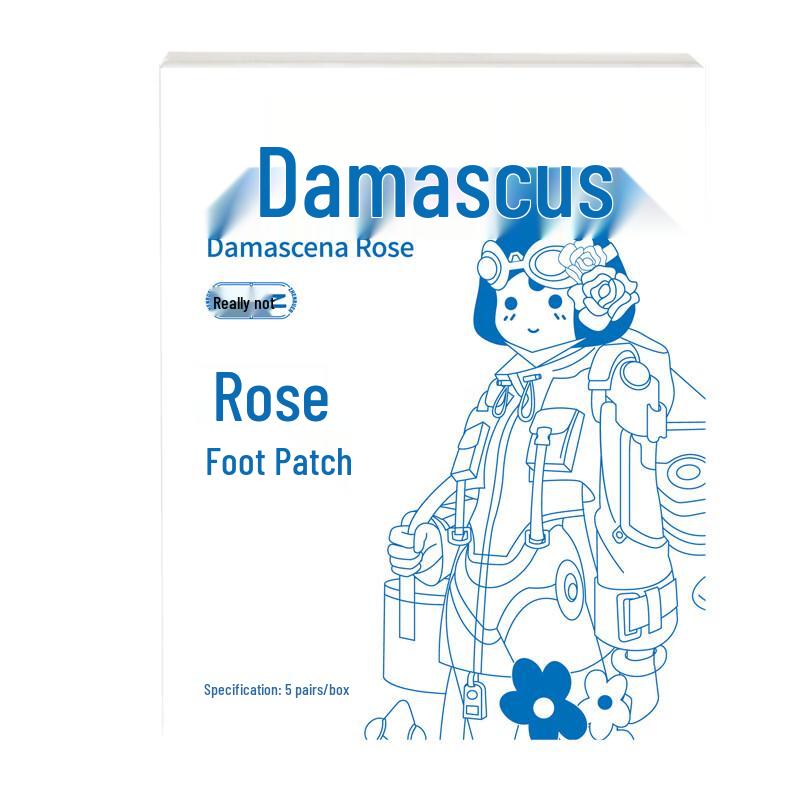 Damask Rose Warming Foot Patches