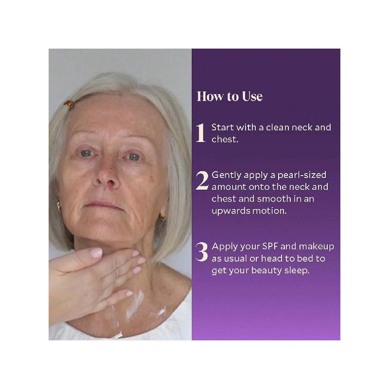 Fiera Neck Firming & Tightening Cream 50ml/Anti-Aging Moisturizer For Sagging Skin, Improves Neck And Jawline Definition, Reduces Wrinkles