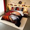 Duvet Cover Set Master Roshi Dragon Ball Sunglasses Orange Robe 3 Piece Bedding for Adult Fan Gift