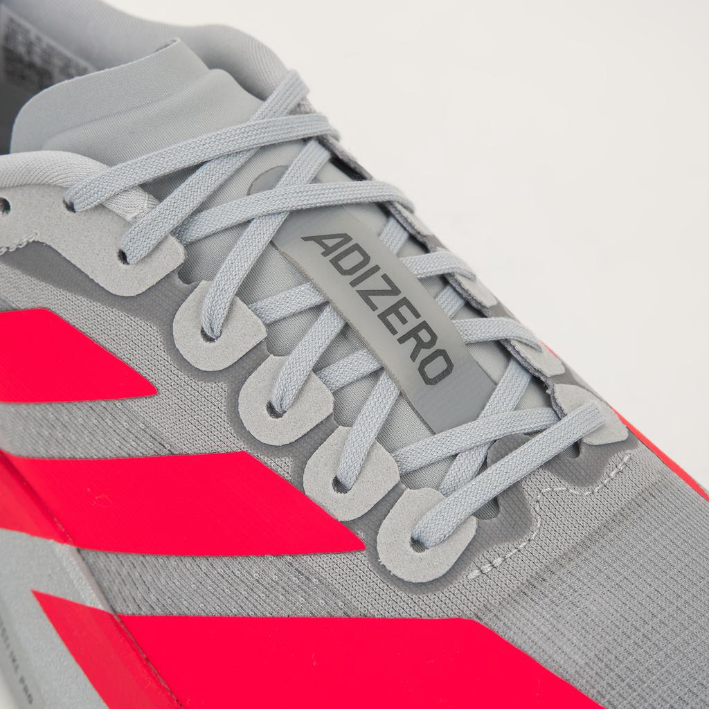 adidas Adizero Evo SL Ekiden Pack Pánské tenisky Šedá Stříbrná metalíza Lucidně červená KI3381
