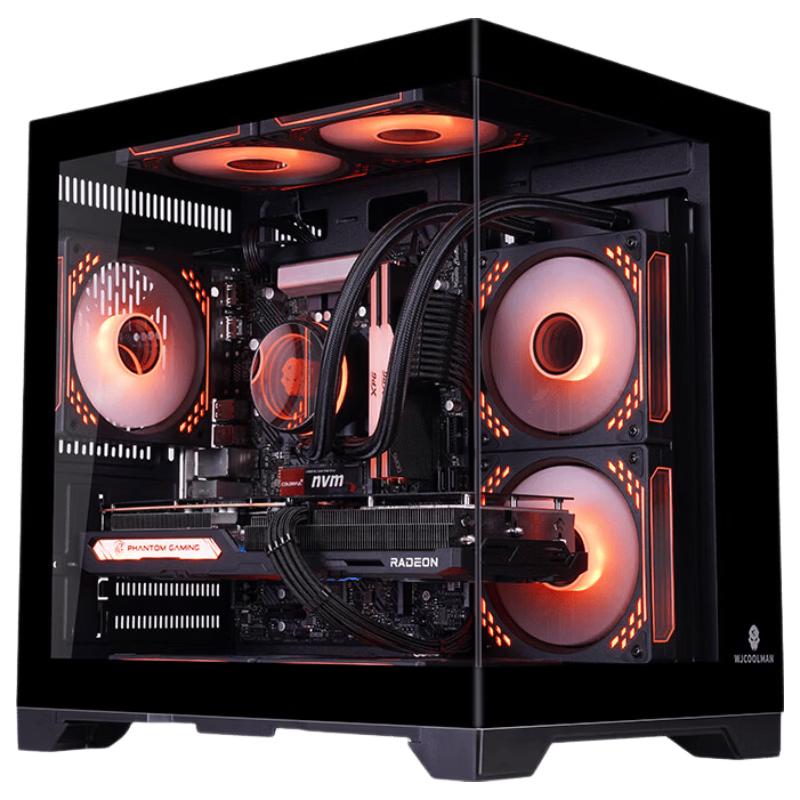 Wanjia Panorama Tempered Glass PC Gaming Case