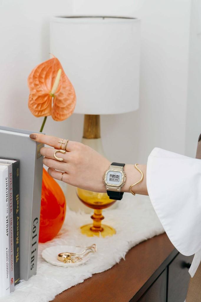 Casio G-Shock GM-S5600BC-1JF Women's Watch, Black (Official Japanese Product)