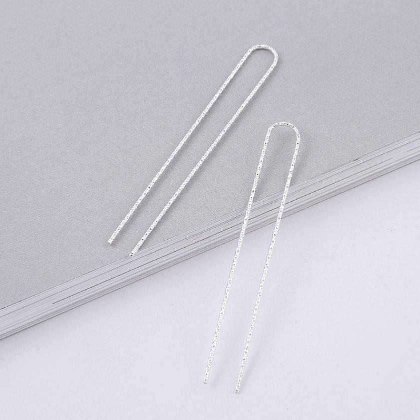 

10 шт. 70 мм U-образные шпильки для волос, палочки для волос для изготовления, сплав, заколки для волос, клипсы, свадебное украшение на голову для женщин, свадебные волосы, аксессуары ручной работы