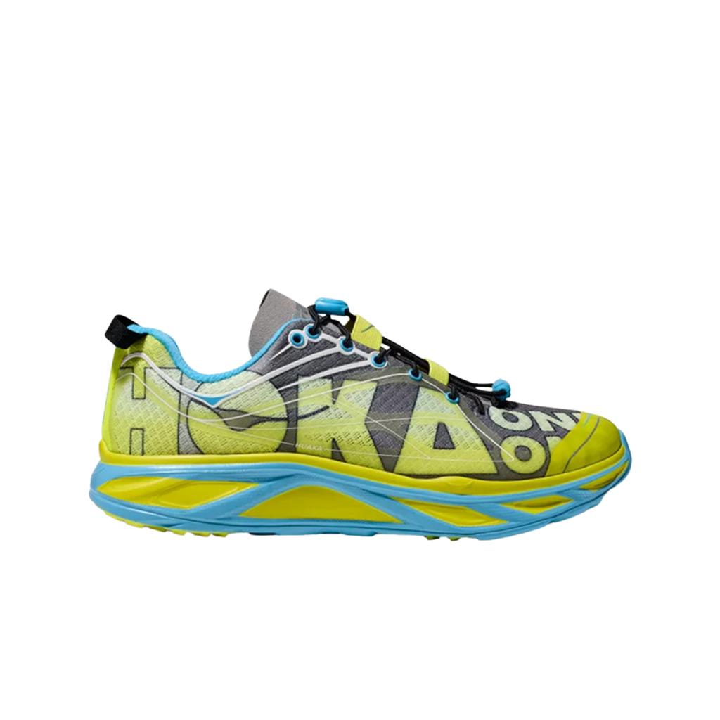 HOKA Huaka Origins Evening Primrose Diva Blue Unisex Bėgimo bateliai Geltoni 1134452-EPDB