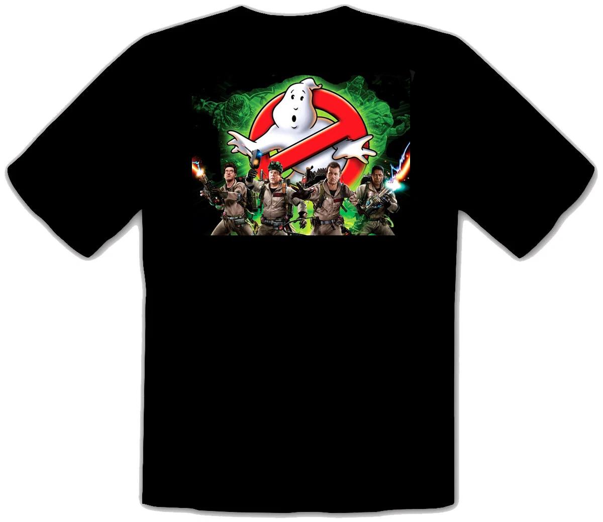 

Ghostbusters Ghostbusters Fun Logo Black T-SHIRT -126- 2XL