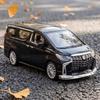 1:24 Toyota Alphard MPV Alloy Metal Diecast Model Car Boy’s High Simulation Miniatures Holiday Present Home Trendy Ornament Toy