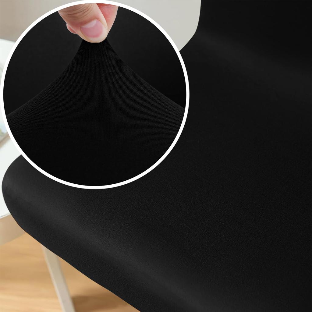 Milk Silk Bar Stool Cover Elastic High Chair Cover Stretchable Adjustable Chair Protector For Home Kitchen Pub Counter Covers