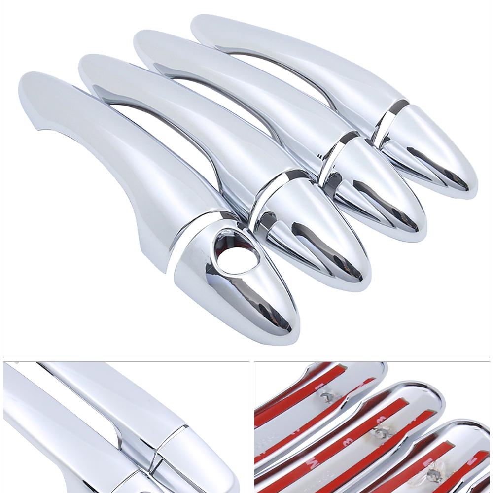 For KIA Sportage MK3 SL 2011 2012 2013 2014 2015 Chrome Door Handle Cover Exterior Trim Catch Car Cap Stickers Accessories