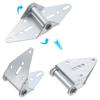 2Pcs Garage Door Replacement Hinge Heavy Duty Iron Garage Door Hardware for Residential/Light Commercial Garage Door