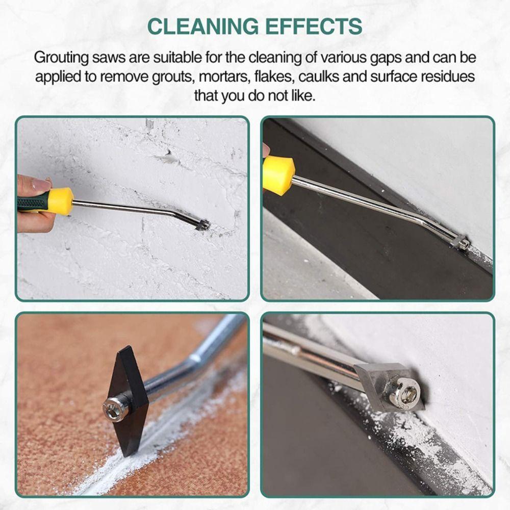 Tungsten Steel Tile Grout Remover Diamond Floor Wall Seam Clean Drill Bit  Floor Wall Seam