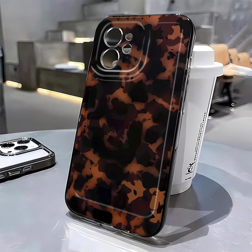 

Advanced leopard print Phone Case For iPhone 16 11 12 13 14 15 Pro X XR XS Max 7 8 Plus SE Case 16E iphone 7Or8