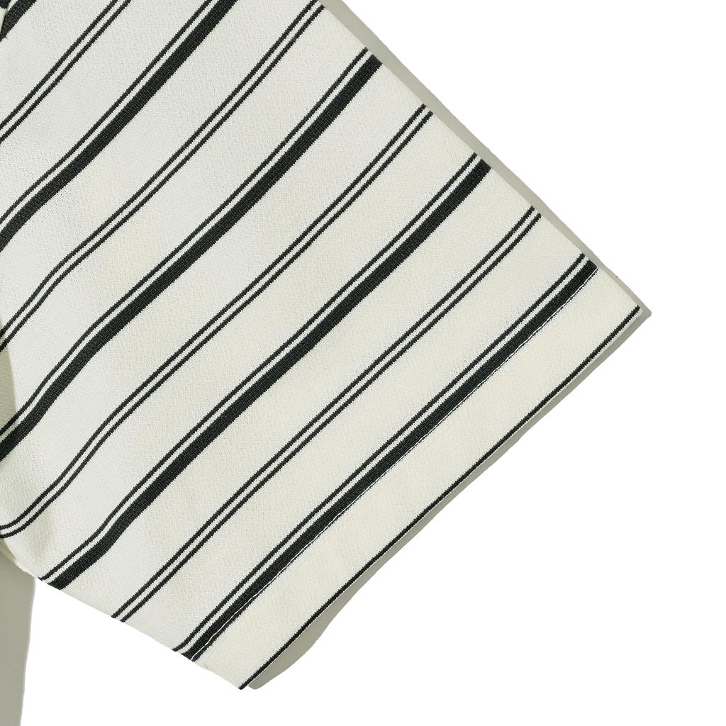 FILLUMINATE Pocket Stripe T-Shirt - Ivory