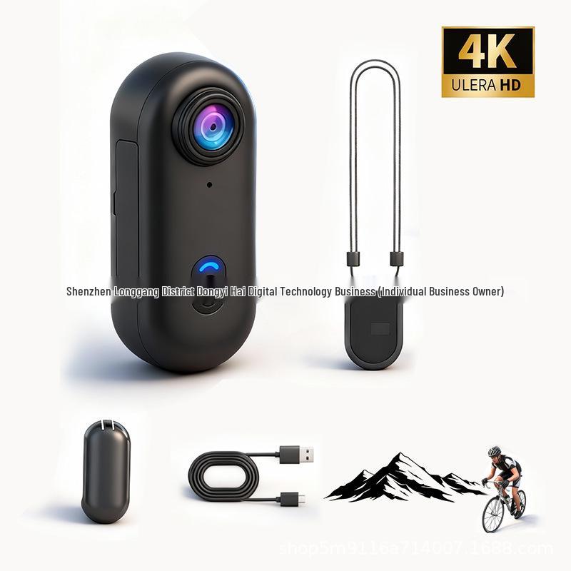 WIFI Magnetic Back Clip Sports Camera H88: Portable Pet Vlog Recorder