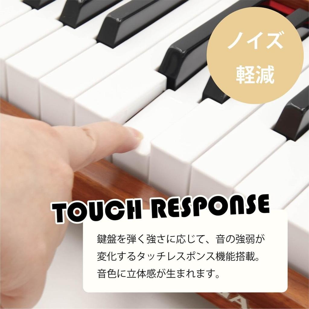 Electronic Mini Wooden Toy Digital Piano with Music Mini Requires AA Woodgrain Keyboard Piano, Kids' Piano, Piano, 25-Key Stand, Size,