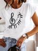 Star Lovely Style Trend Clothing Fashion Tee Women T-shirt Summer Short Sleeve Print Clothes Graphic T Shirt Female Tee Tops
