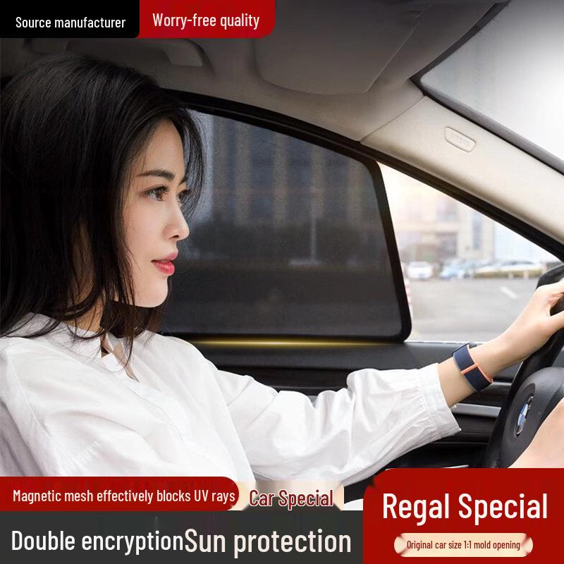 Magnetic Sunshade for Buick Regal - UV Protection & Heat Insulation for Car Windows