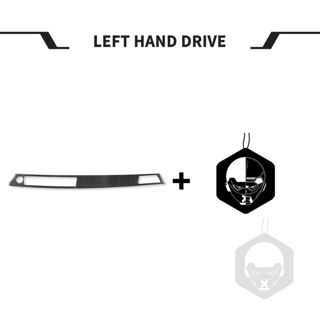 For BMW 3 Series E90 2006-2008 Carbon Fiber Center Dash Air Outlet Decorative Cover Car Interiors Accessories Decoration