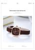 Gedi Retro Small Square Women's Waterproof Casual Watch