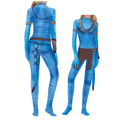 Halloween Anime Avatar 2 Unisex Cosplay Jumpsuit