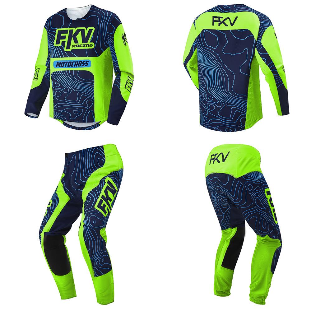 2025 New FKV Motorcycle Riding Suit Mountain Bike ATV Racing Suit Men