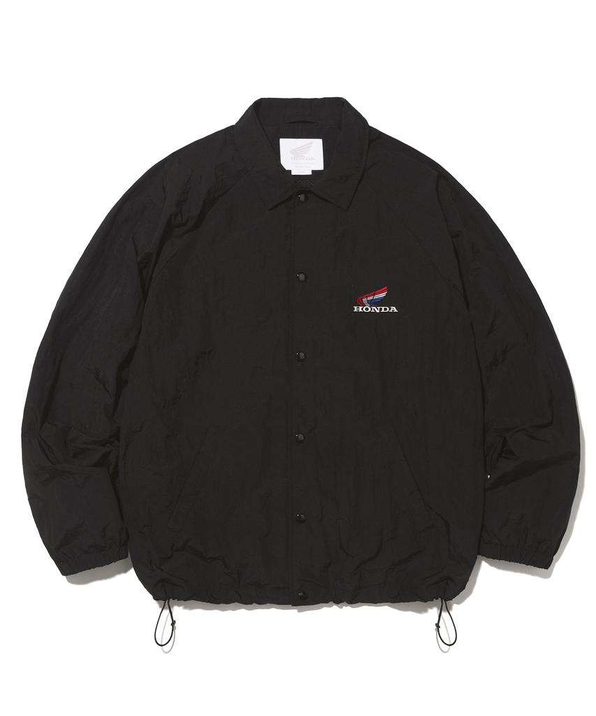 Phyps Motorcycle [Archive Line] Wing Logo Coach Jacket_Black