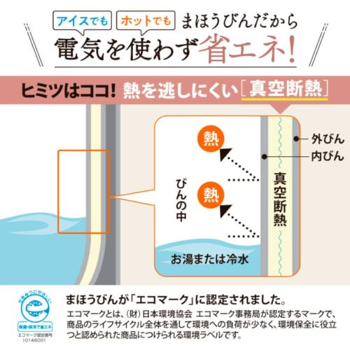 ZOJIRUSHI Glass Mahobin Pot 1.85L Signal Push Handle Heat Insulation Cold Insulation Stainless Steel AHB-19S-XA