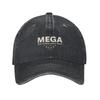 MEGA Make Europe Great Again Słoneczna Czapka Baseballowa Dopasowana Retro Para Kobiety Spłowiała Czapka Trucker Regulowana Tenisowa Skate Czapka Baseballowa