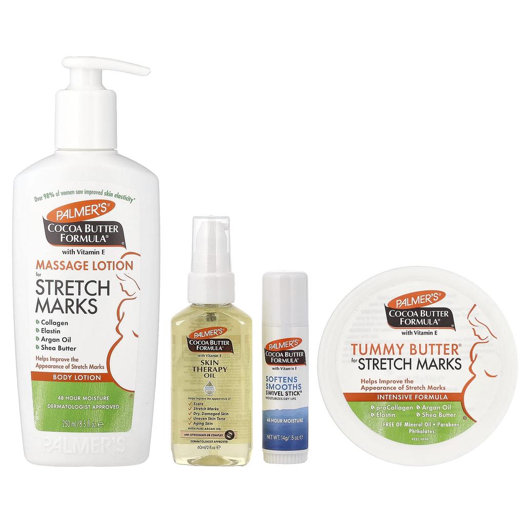 Palmer's Mommy To Be Complete Stretch Mark Kit, 4-Piece Set
