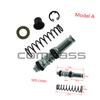 1 set de pompă de frână cu ambreiaj pentru motocicletă 14mm, 12.7mm 11mm, kituri de reparare a pistonului piston, cilindru principal, se potrivesc