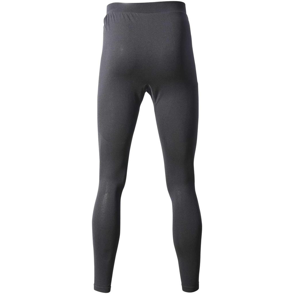 North Peak Men's Lightweight Inner Tights, Warm, Moisture-wicking, Quick-drying, Hollow Fiber, NP-8075 Black, Medium