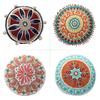 Ethnic Moroccan Style Round Throw Pillow Case Embroider Craft Unstuffed Seat Cushion Bay Window Meditation Decor Ottoman Covers