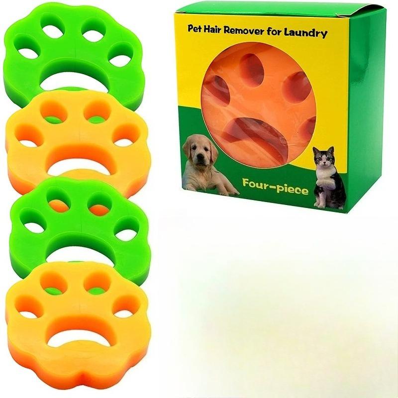

Pet Hair Removal Tools, Reusable Easy-Clean, Suitable for Cats Dogs Laundry Washing Machine Clothing Fur Elimination зелений