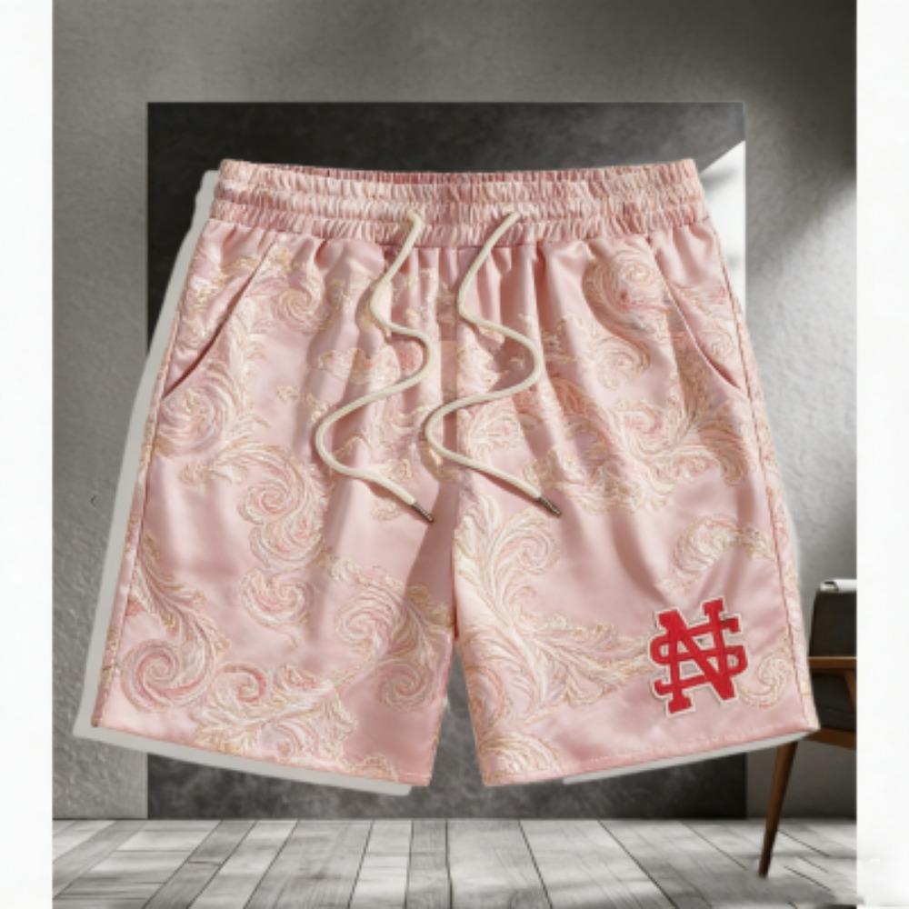 Europe America Summer Shorts Men's Street Fashion 3D Printed Men's and Women's Trendy Casual Outdoor Sports Shorts
