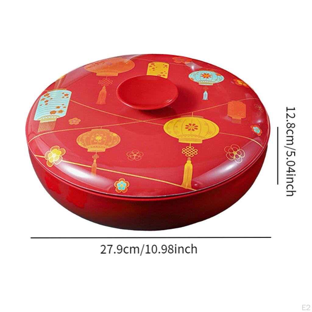Candy and Nut Serving Container Veggie Tray Chinese Year Snack