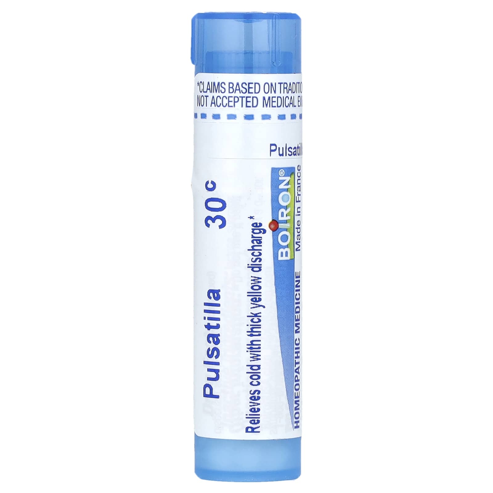 

Pulsatilla, 30C, Relieves cold symptoms, Approximately 80 pellets