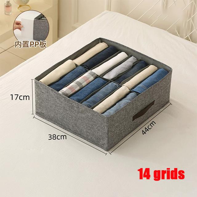 

Closet Clothes Organizers Pants Sweater T-Shirt Storage Box Wardrobe Cabinet Drawer Compartment Organizer Boxes Bedroom Storage