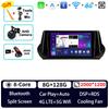 Android 16 Carplay sans fil pour Peugeot 2008 208 2019 2020 2021 2022 Autoradio Lecteur multimédia vidéo Navigation GPS 4G BT