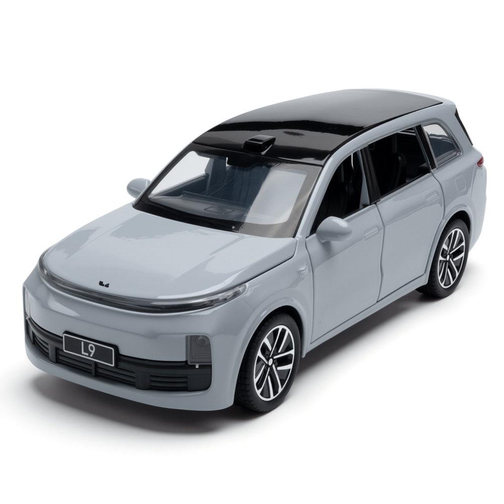 1:32 führende IDEAL L9 EINS Miniaturspielzeug Legierung Druckgussmodelle Autos Sound Licht Rückzieher Türen Geöffnet Fahrzeuge Sammeln Dekoration