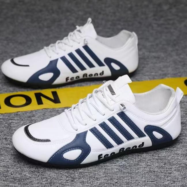 Factory Direct Sales 2025 Men's Shoes Spring New Leather Surface Soft Sole Breathable Casual Men's Single Shoes Doudou Shoes One Pedal