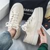 Summer new street casual men's shoes board shoes, sky blue, black, beige