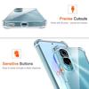 Luxury Clear Phone Protect Case For Honor 90 Lite Shockproof Protect Case For Honor90 lite Back Cover Honor 90 lite