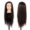 Makeup Mannequin Head Hairdresser Training Head Cosmetology Doll Head Blond Dark Brown