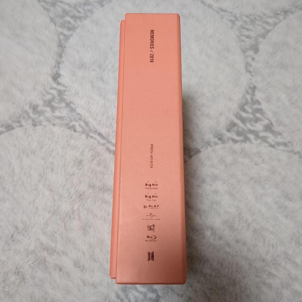 [USED] BTS Memories 2019 JIN Trading Cards Blu-ray with Japanese Subtitles