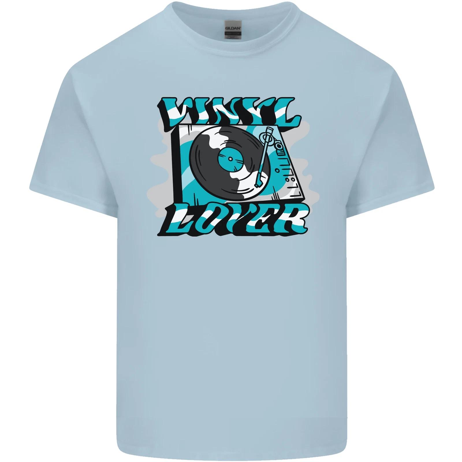 Vinyl Records Lover Decks Turntable DJ Kids T-Shirt Childrens 3XL