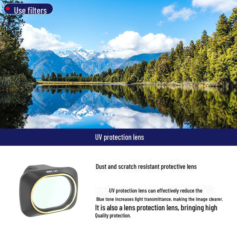 

DJI MINI4K/Mini 2 SE/MINI SE Защитный фильтр и поляризатор для дрона