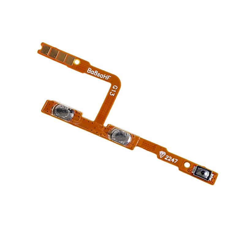 For Motorola Moto G13 4G Power On/Off and Volume Flex Cable Replacement Part (without Logo)