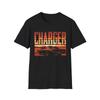 Charger Retro Sunset Car T-Shirt Vintage Muscle Car Graphic Tee,men&women Unisex T-shirt